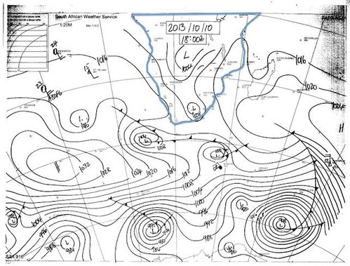 Synoptic Chart - SAWS - South Africa - 13.10.10 18h00Z.jpg