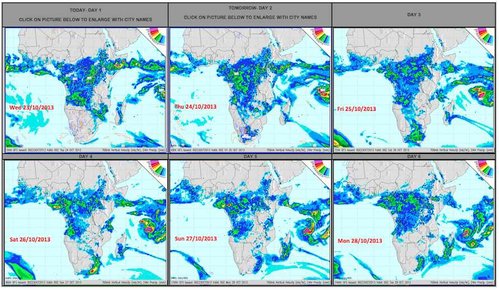 Weatherphotos.co.za - South Africa - 6-Day Rain Forecast - 2013.10.23-28.jpg