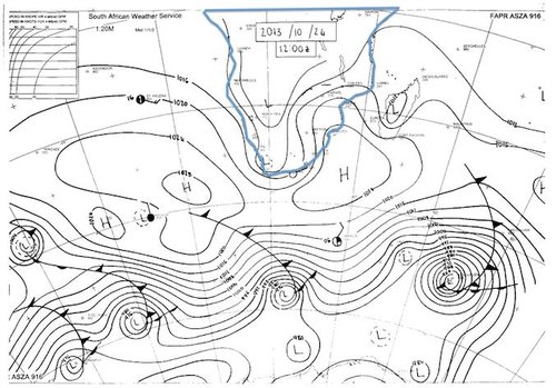 Synoptic Chart - SAWS - South Africa - 13.10.24 00h00Z.jpg